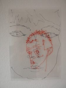 Selbstbildnis mit Egon Schiele 2004